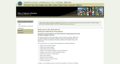 Desktop Screenshot of nationalcollections.org